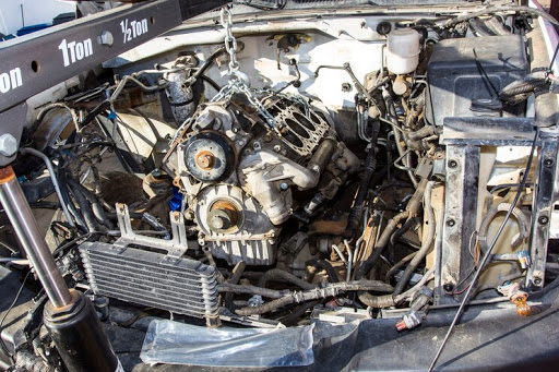 Dura max diesel engine and studs; spare parts